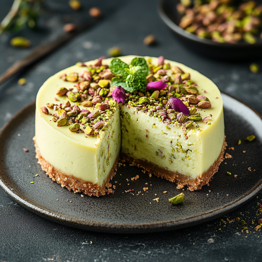 Pistachio Cheesecake Cheesecake De Pistacho A Creamy Twist On A 