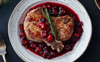 Delicious Cranberry Pork Chops Recipe Gluten-free Perfect For The Holidays