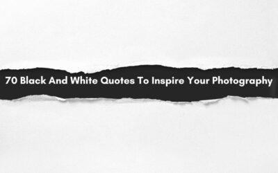 70 Black And White Quotes To Inspire Your Photography