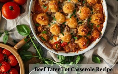 Beef Tater Tot Casserole Recipe