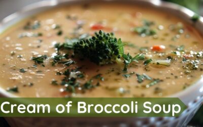 Cream of Broccoli Soup Recipe