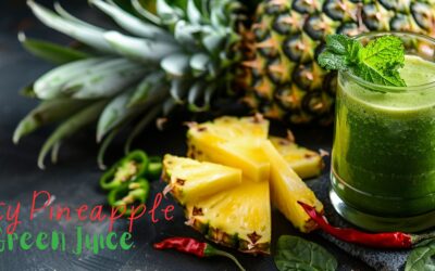 Spicy Pineapple Green Juice