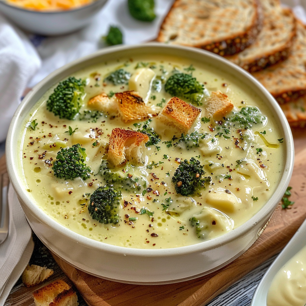 Cream Of Broccoli Soup Recipe Cream Of Broccoli Soup Recipe