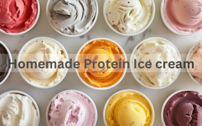 Homemade Protein Ice Cream