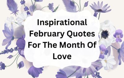 Inspirational February Quotes For The Month Of Love