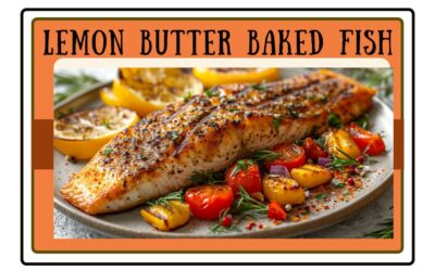 Tasty Lemon Butter Baked Fish