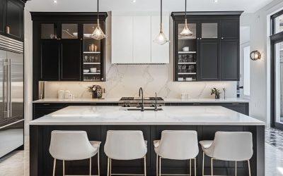 Black-and-White Kitchens That Serve Up Timeless Glamour