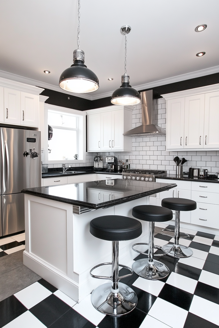 Black-and-White Kitchens That Serve Up Timeless Glamour - Colorado Moms