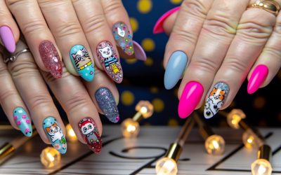 Best Unique Hello Kitty Inspired Nails