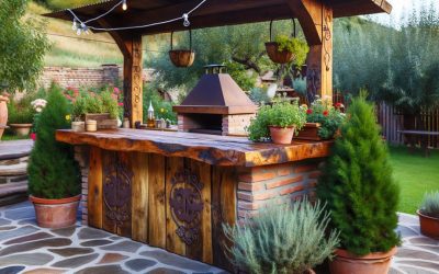 Cheap Outdoor Kitchen Ideas for a Farmhouse Look