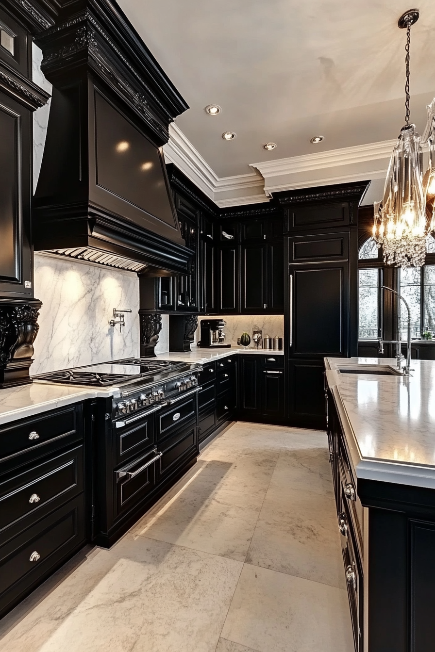 5 Stunning Black And White Kitchen Paint Ideas For A Timeless Look ...