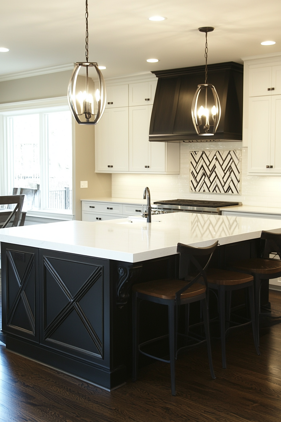 5 Stunning Black And White Kitchen Paint Ideas For A Timeless Look ...
