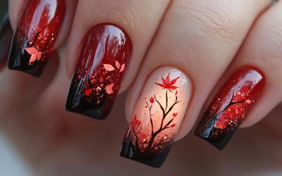 Fall Aura Nails Red: Your Ultimate Guide To Stunning Seasonal Nails