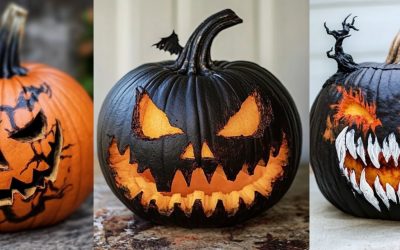 5 Pumpkin Painting Ideas Scary And Spooky For Halloween