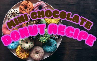 Mini Chocolate Donuts Filled with Creamy Surprises: A Decadent Treat
