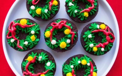 Have You Ever Made A Show-stopping Chocolate Brownie Wreath For The Holidays?