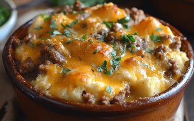 Cheddar Bay Ground Beef Cobbler: A Comfort Food Favorite with A Twist