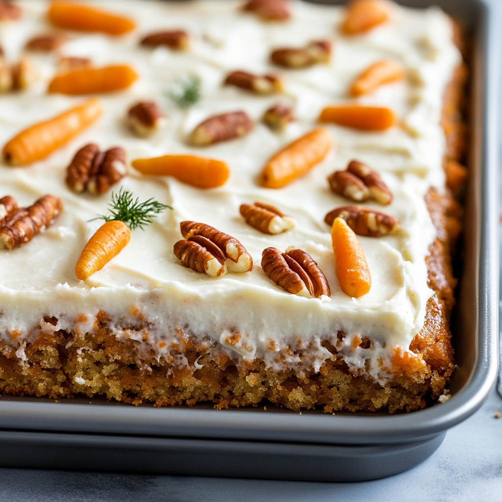 carrot cake sheet pan