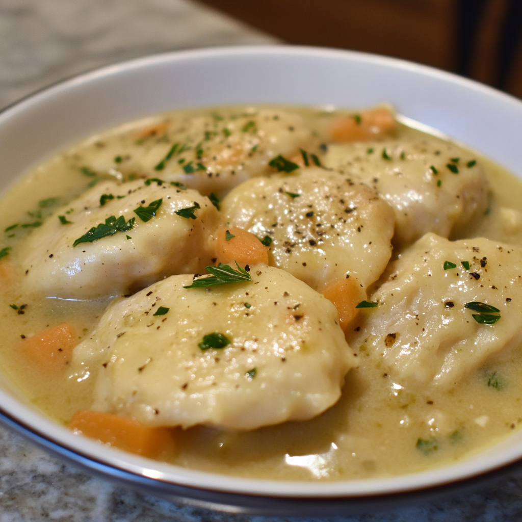 chicken and dumplings homemade
