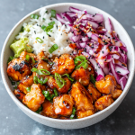 hot honey chicken bowl