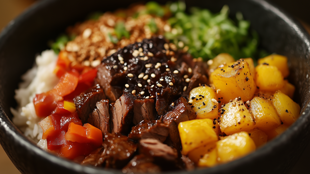 japanese beef soboro don