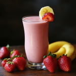banana strawberry smoothie