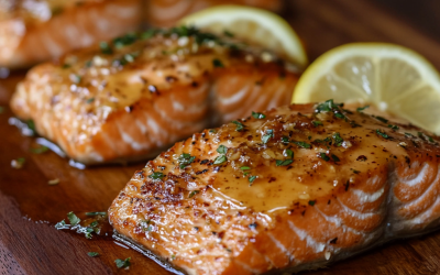Cedar Plank Salmon with Honey Glaze: A Flavorful Delight