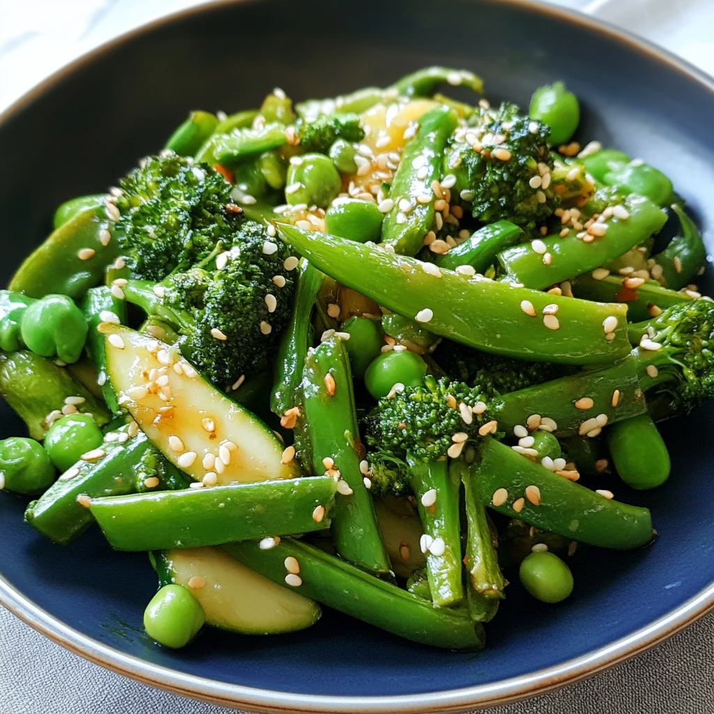 green veggie stir fry
