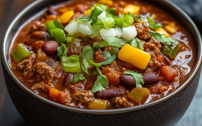 Hearty Beef Chili: A Comforting and Flavorful Classic