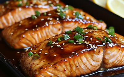 Honey Soy Glazed Salmon: A Sweet and Savory Delight