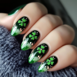 march nails ideas st. patrick's day