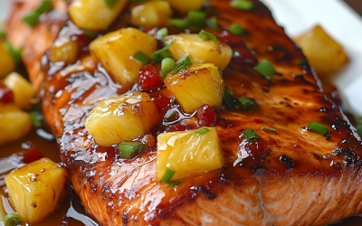 Pineapple Glazed Salmon: A Sweet and Savory Delight