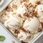 salted caramel swirl ice cream