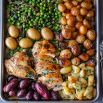 sheet pan easter dinner