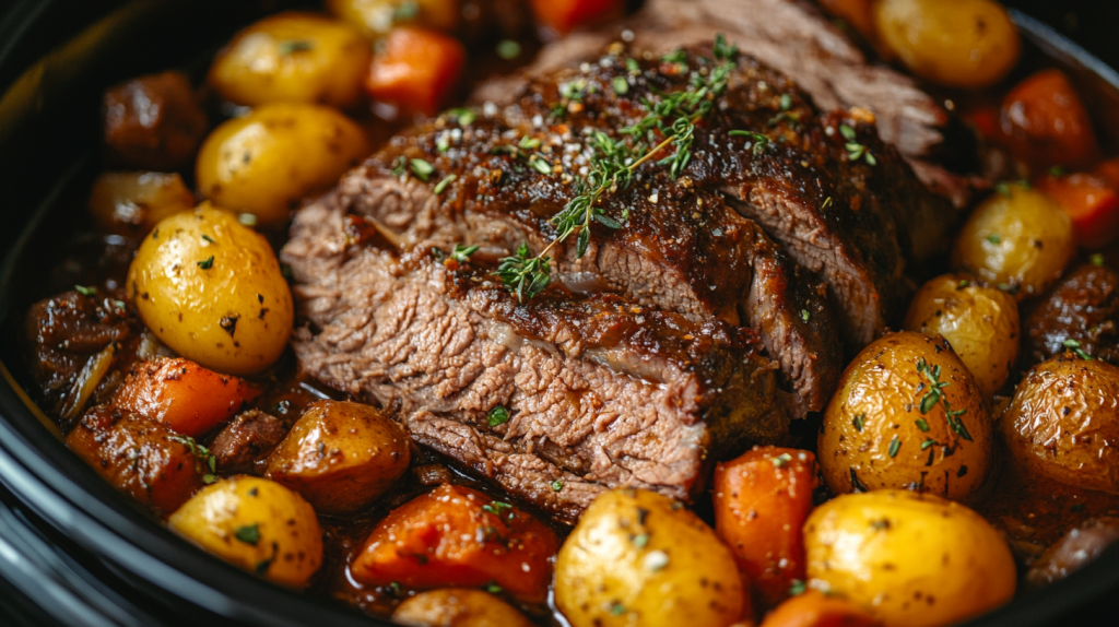 slow cooker pot roast