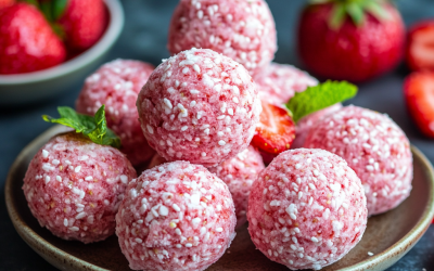 Strawberry Fat Bomb Snacks Keto – A Delicious Low-Carb Treat