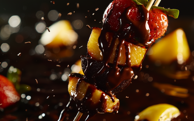 Chocolate-Dipped Fruit Skewers: A Simple, Delicious Treat