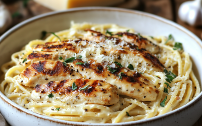 Crockpot Garlic Parmesan Chicken Pasta: A Flavor-Packed Comfort Meal