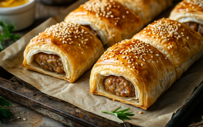 French Onion Sausage Rolls: A Savory Upgrade to a Classic Snack