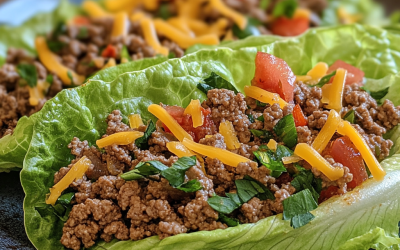 Ground Beef Lettuce Wraps: A Fresh and Flavorful Meal