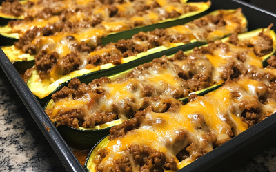 Ground Beef Zucchini Boats: A Wholesome and Delicious Meal