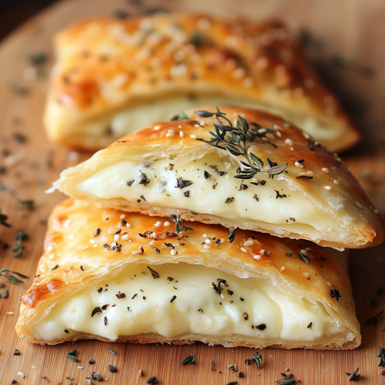Spaghetti Pockets Puff Pastry Pockets with Cheese: A Golden Delight for Any Occasion ...