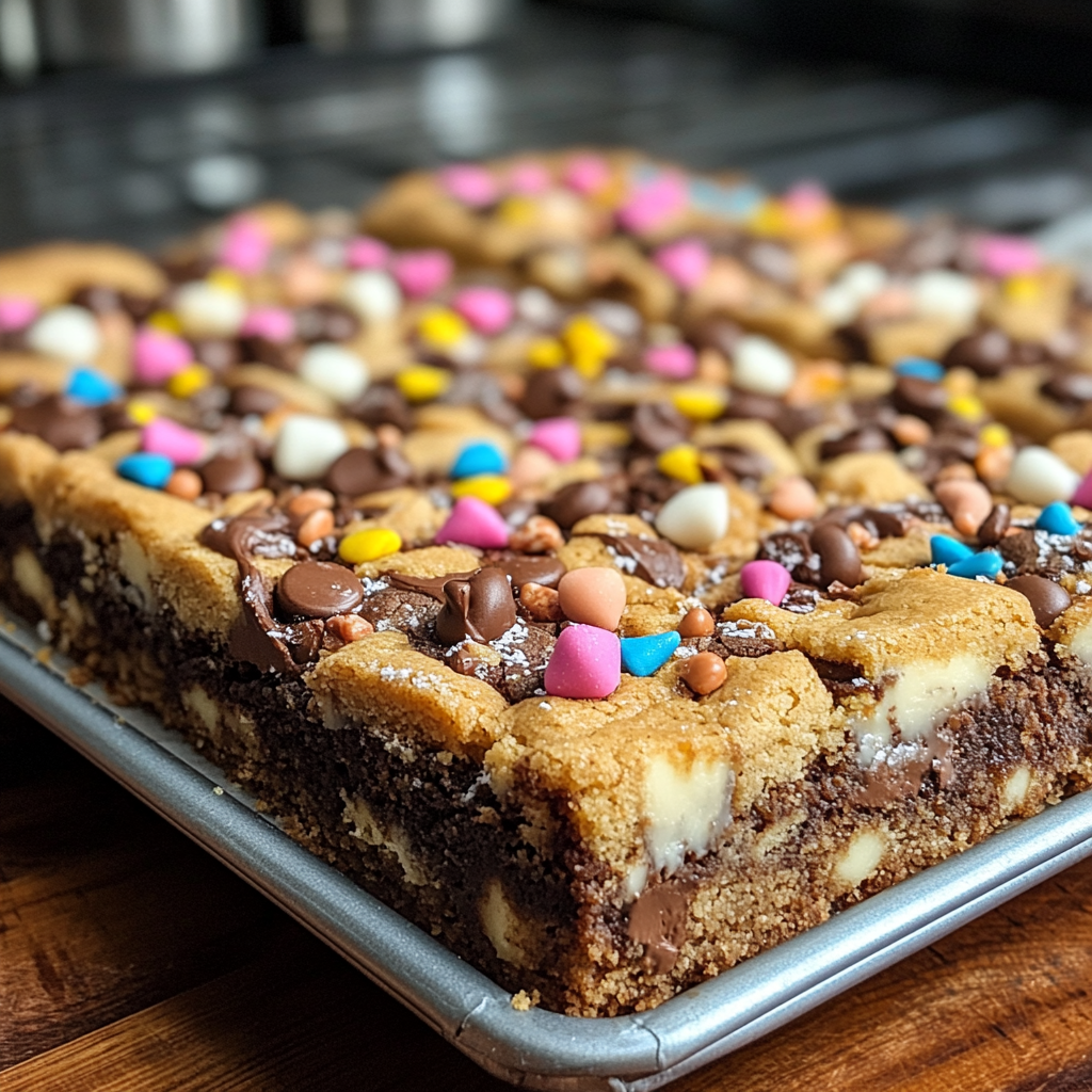 sheet pan cookie cake