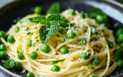 Spring Pasta with Peas and Mint: A Fresh and Flavorful Dish