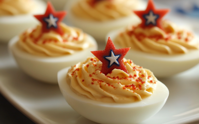 Star-Spangled Deviled Eggs: A Patriotic Twist on a Classic Favorite