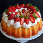 strawberry angel food cake dessert easy