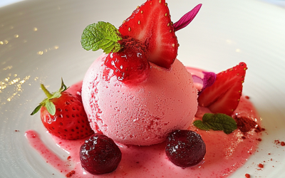 Strawberry Sorbet: A Cool and Fruity Summer Delight