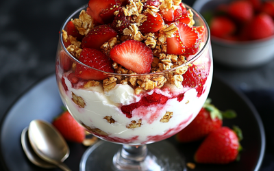 Yogurt Parfaits with Macerated Strawberries: A Sweet Start to Any Season