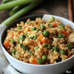 cauliflower fried “rice”