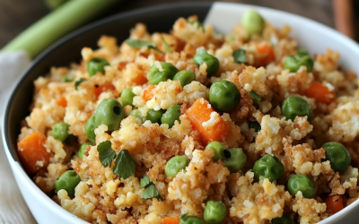 Cauliflower Fried “Rice”: A Low-Carb Comfort Classic